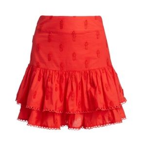 FARM Rio 3D pineapple skirt